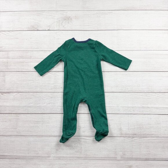 Sterling Baby Football Rookie Applique Pajamas - Picture 4 of 4